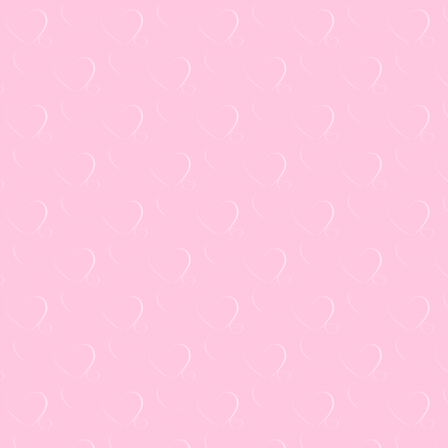 Jersey Herzen - pink