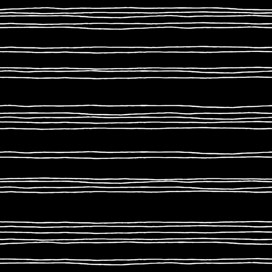 Jersey Streifen Lines - schwarz