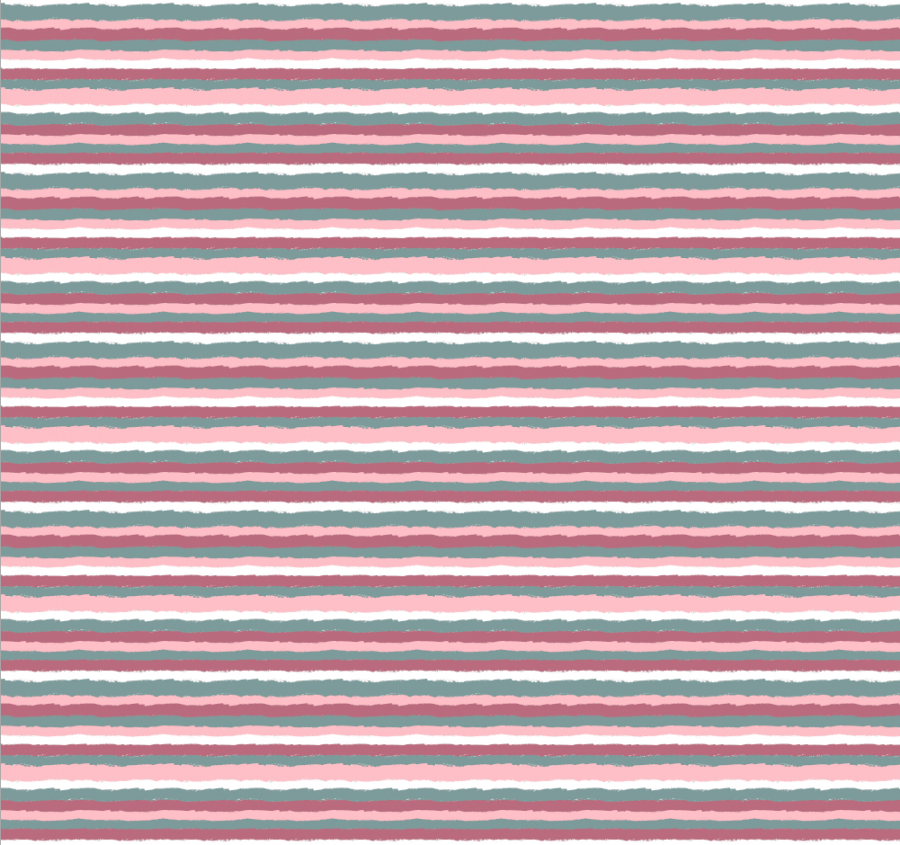Jersey Streifen Stripes - altrosa oliv