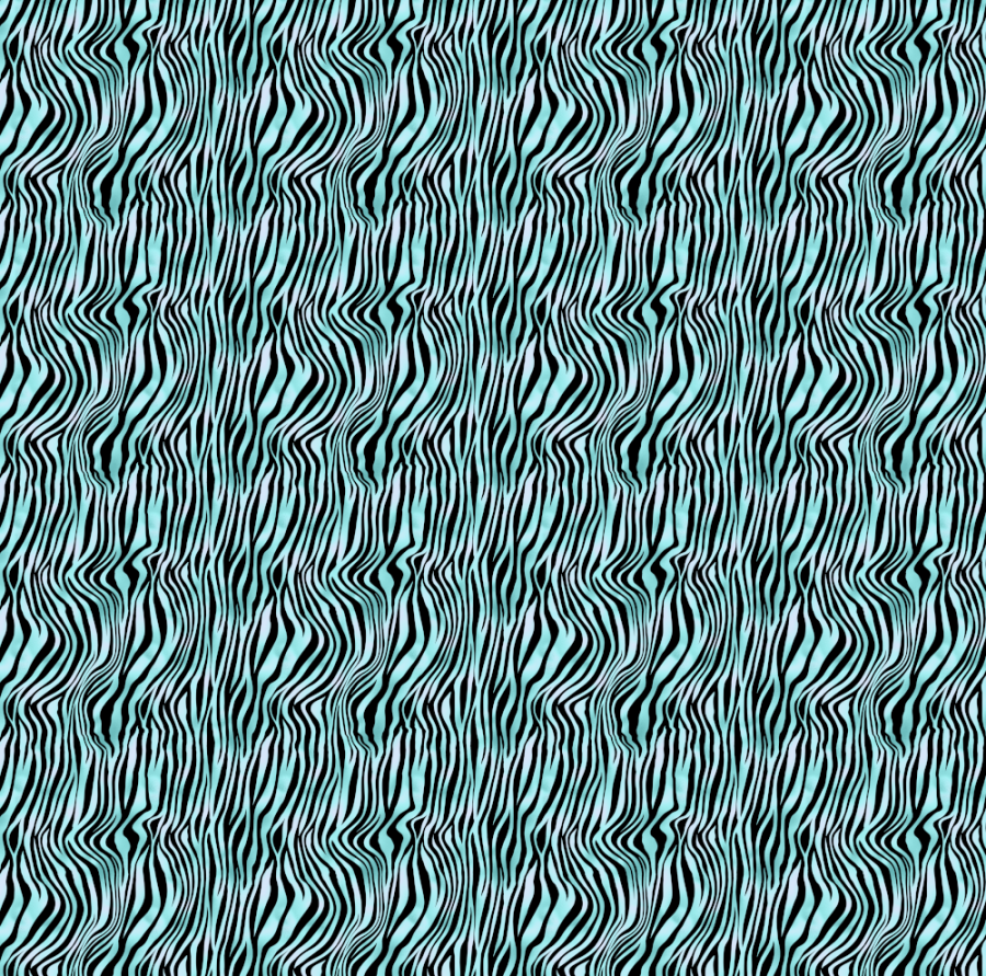 Jersey Zebra - türkis