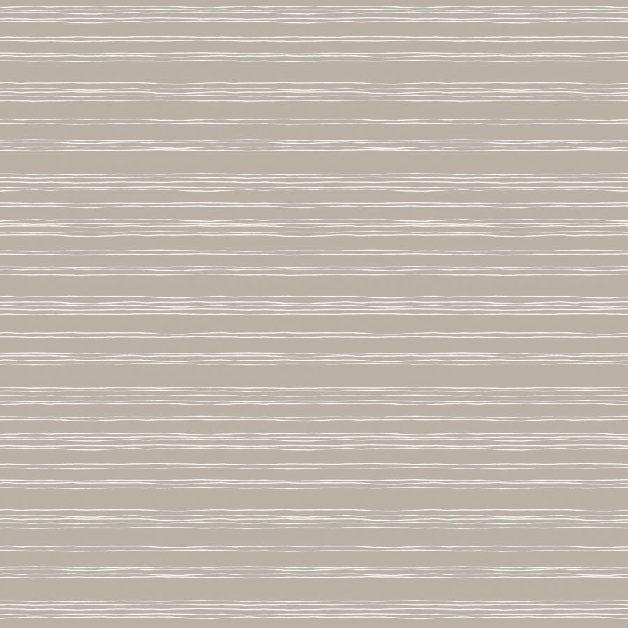 Jersey Streifen Lines - beige dunkel