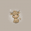 Panel Büffel Yak - beige dunkel